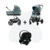 Cybex Balios S Lux Travelsystem Sky Blue - Taupe Frame 2023 Met Aton S2