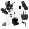 Bugaboo Fox 5 Newborn Bundel Graphite - Midnight Black - Customize Yourself