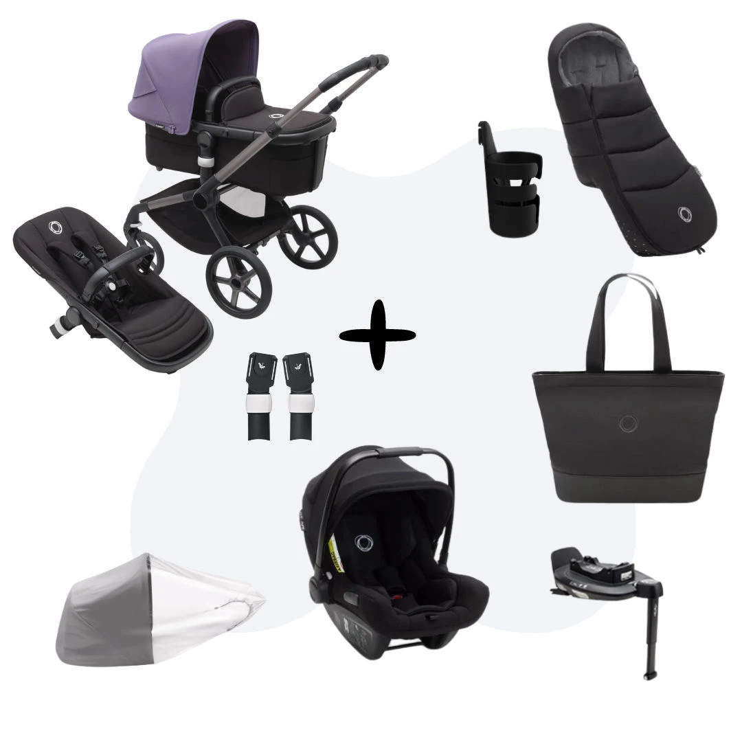 Bugaboo Fox 5 Newborn Bundel Graphite - Midnight Black - Customize Yourself Bugaboo Fox 5 Newborn Bundel Graphite - Midnight Black - Customize Yourself -Babyproducten Verkoopwinkel 48