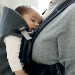 BabyBjörn Mini 3D Jersey Draagzak -Babyproducten Verkoopwinkel babybj rn mini 3d jersey draagzak donkergrijs 2