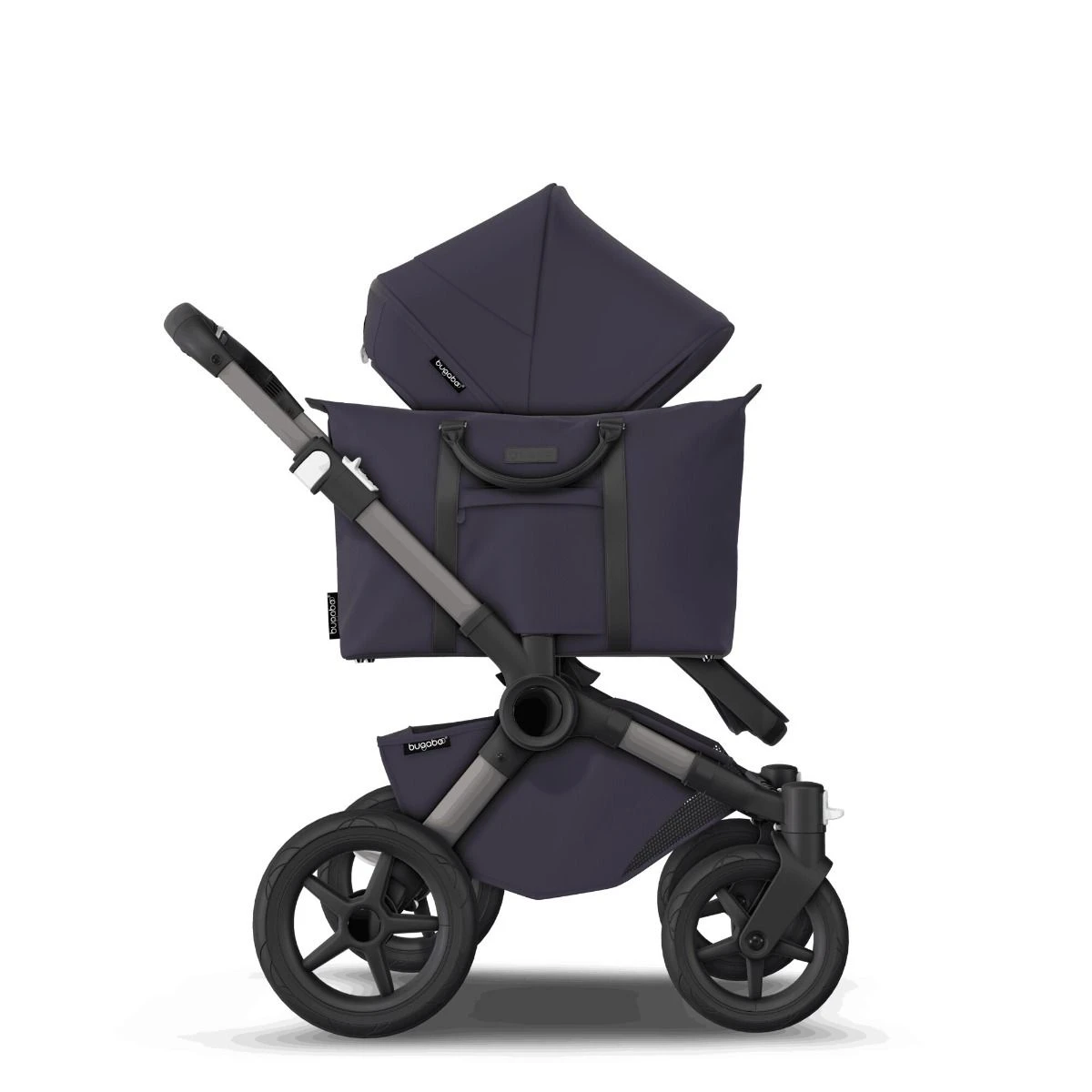 Bugaboo Donkey 5 Classic Graphite - Dark Navy Bugaboo Donkey 5 Classic Graphite - Dark Navy -Babyproducten Verkoopwinkel bugaboo donkey 5 classic graphite dark navy 4