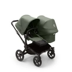 Bugaboo Donkey 5 Duo Black - Forest Green - Forest Green -Babyproducten Verkoopwinkel bugaboo donkey 5 duo black forest green forest green 1