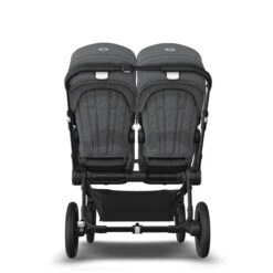 Bugaboo Donkey 5 Duo Black - Grey Melange - Grey Melange -Babyproducten Verkoopwinkel bugaboo donkey 5 duo black grey melange grey melange 15