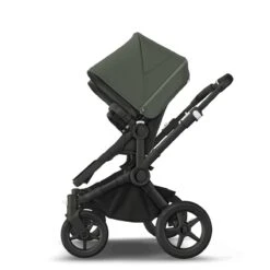 Bugaboo Donkey 5 Duo Black- Midnight Black - Forest Green -Babyproducten Verkoopwinkel bugaboo donkey 5 duo black midnight black forest green 7
