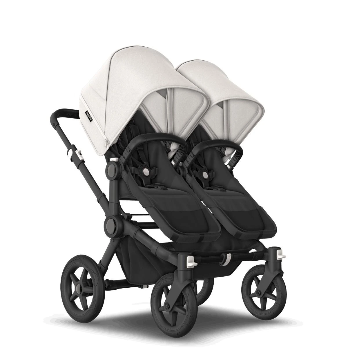 Bugaboo Donkey 5 Duo Black - Midnight Black - Misty White Bugaboo Donkey 5 Duo Black - Midnight Black - Misty White -Babyproducten Verkoopwinkel bugaboo donkey 5 duo black midnight black misty white 12
