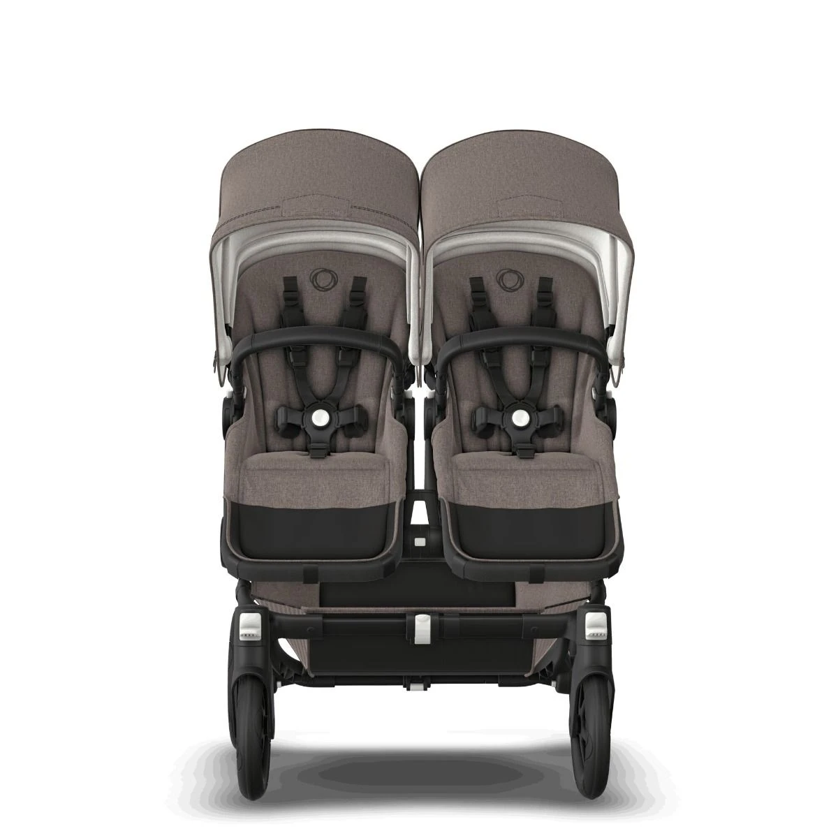 Bugaboo Donkey 5 Duo Black - Mineral Taupe Bugaboo Donkey 5 Duo Black - Mineral Taupe -Babyproducten Verkoopwinkel bugaboo donkey 5 duo black mineral taupe 1