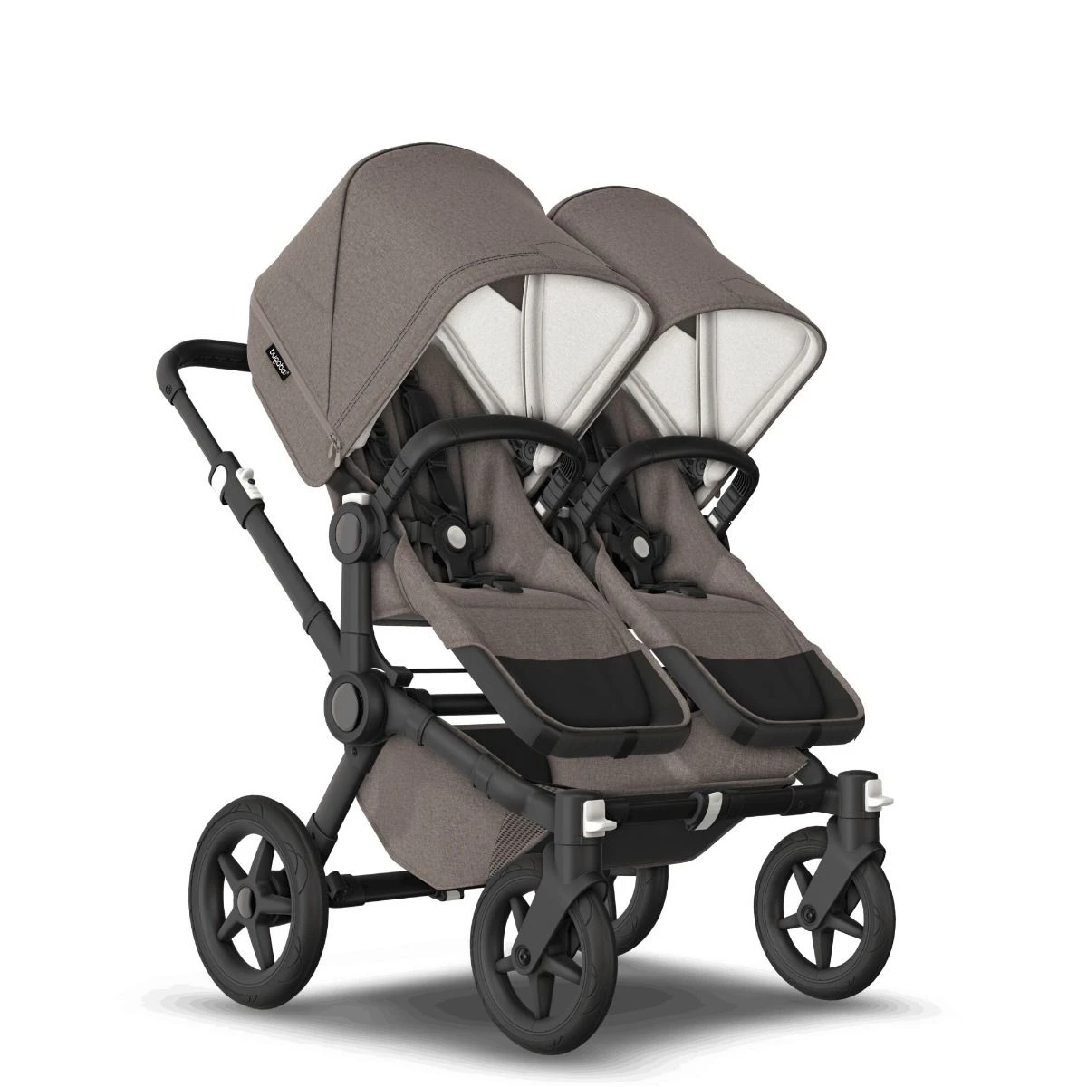 Bugaboo Donkey 5 Duo Black - Mineral Taupe Bugaboo Donkey 5 Duo Black - Mineral Taupe -Babyproducten Verkoopwinkel bugaboo donkey 5 duo black mineral taupe 4