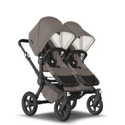 Bugaboo Donkey 5 Duo Essential Bundel - Black - Mineral Taupe -Babyproducten Verkoopwinkel bugaboo donkey 5 duo black mineral taupe 4 1