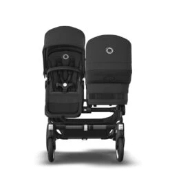 Bugaboo Donkey 5 Duo Essential Bundel - Graphite - Midnight Black -Babyproducten Verkoopwinkel bugaboo donkey 5 duo graphite black midnight black back
