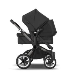 Bugaboo Donkey 5 Duo Essential Bundel - Graphite - Midnight Black -Babyproducten Verkoopwinkel bugaboo donkey 5 duo graphite black midnight black side seat