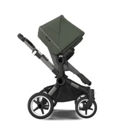 Bugaboo Donkey 5 Duo Graphite - Grey Melange - Forest Green -Babyproducten Verkoopwinkel bugaboo donkey 5 duo graphite grey melange forest green 13