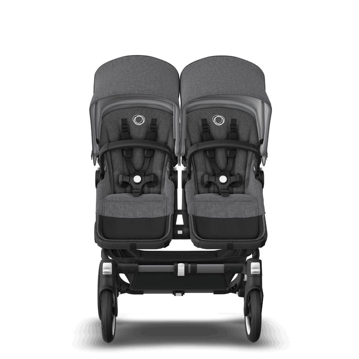 Bugaboo Donkey 5 Duo Graphite - Grey Melange - Grey Melange Bugaboo Donkey 5 Duo Graphite - Grey Melange - Grey Melange -Babyproducten Verkoopwinkel bugaboo donkey 5 duo graphite grey melange grey melange 13