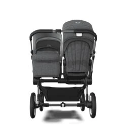Bugaboo Donkey 5 Duo Graphite - Grey Melange - Grey Melange 5 Bugaboo Donkey 5 Duo Graphite - Grey Melange - Grey Melange -Babyproducten Verkoopwinkel bugaboo donkey 5 duo graphite grey melange grey melange 2