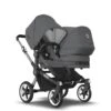 Bugaboo Donkey 5 Duo Graphite - Grey Melange - Grey Melange