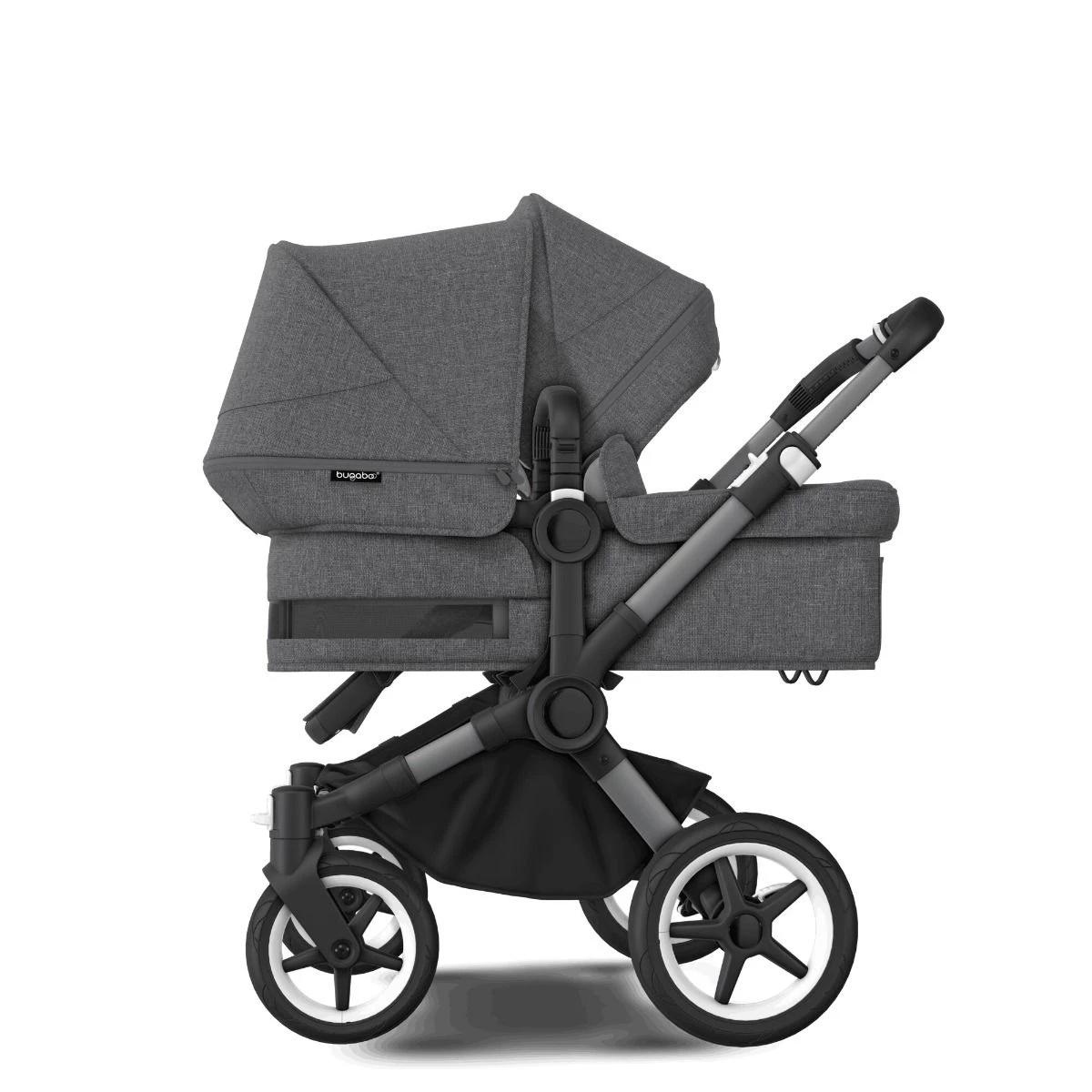 Bugaboo Donkey 5 Duo Graphite - Grey Melange - Grey Melange Bugaboo Donkey 5 Duo Graphite - Grey Melange - Grey Melange -Babyproducten Verkoopwinkel bugaboo donkey 5 duo graphite grey melange grey melange 6