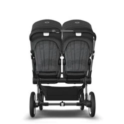 Bugaboo Donkey 5 Duo Graphite - Grey Melange - Midnight Black -Babyproducten Verkoopwinkel bugaboo donkey 5 duo graphite grey melange midnight black 12