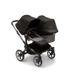 Bugaboo Donkey 5 Duo Graphite - Grey Melange - Midnight Black