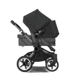Bugaboo Donkey 5 Duo Graphite - Grey Melange - Midnight Black -Babyproducten Verkoopwinkel bugaboo donkey 5 duo graphite grey melange midnight black 6