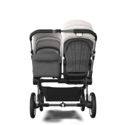Bugaboo Donkey 5 Duo Graphite - Grey Melange - Misty White 4 Bugaboo Donkey 5 Duo Graphite - Grey Melange - Misty White -Babyproducten Verkoopwinkel bugaboo donkey 5 duo graphite grey melange misty white 4