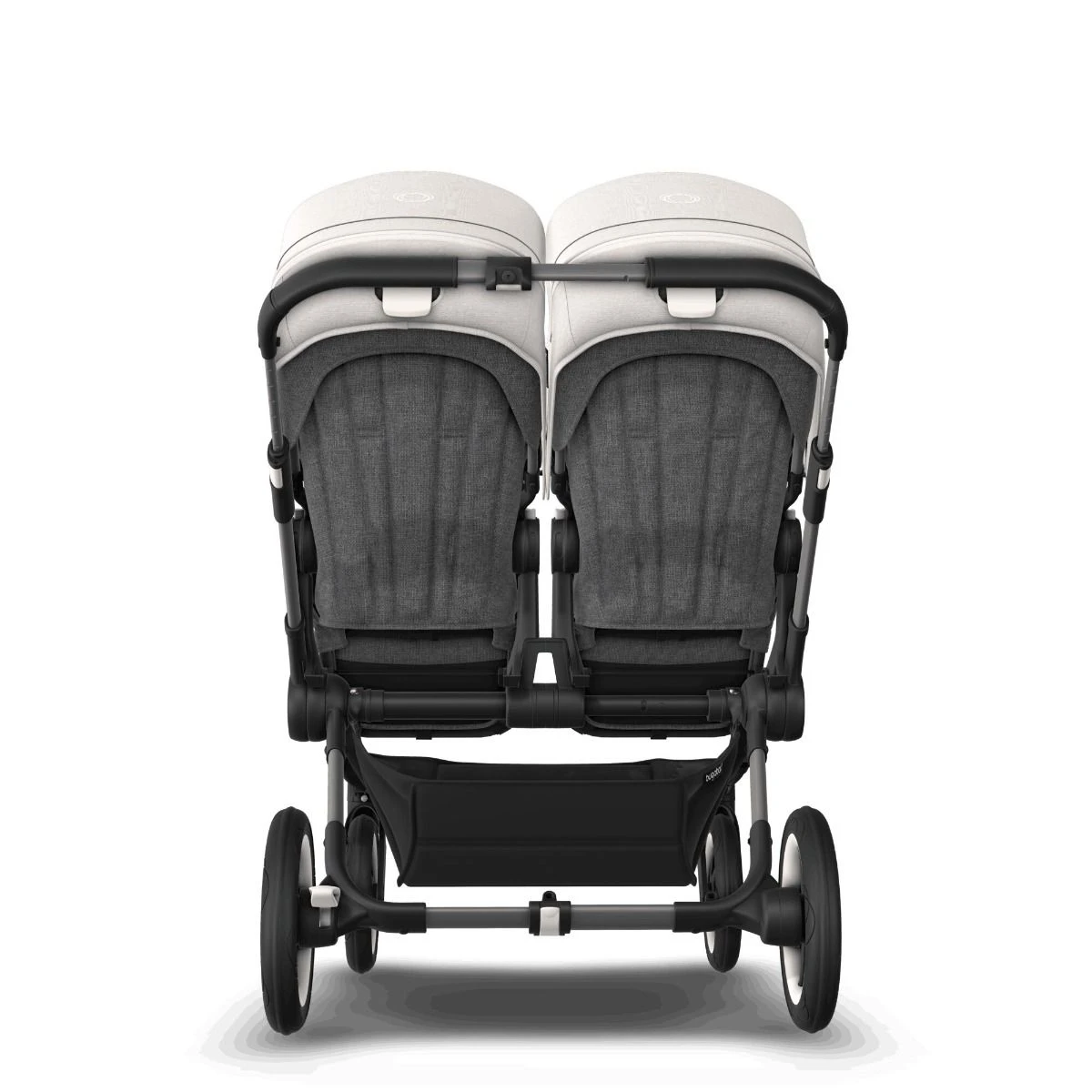 Bugaboo Donkey 5 Duo Graphite - Grey Melange - Misty White Bugaboo Donkey 5 Duo Graphite - Grey Melange - Misty White -Babyproducten Verkoopwinkel bugaboo donkey 5 duo graphite grey melange misty white 7