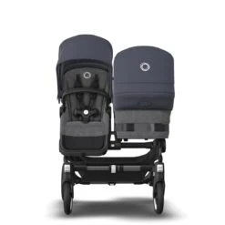 Bugaboo Donkey 5 Duo Graphite - Grey Melange - Stormy Blue -Babyproducten Verkoopwinkel bugaboo donkey 5 duo graphite grey melange stormy blue 41