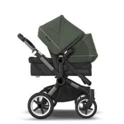 Bugaboo Donkey 5 Duo Graphite - Midnight Black - Forest Green -Babyproducten Verkoopwinkel bugaboo donkey 5 duo graphite midnight black forest green 3