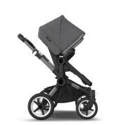 Bugaboo Donkey 5 Duo Graphite - Midnight Black - Grey Melange -Babyproducten Verkoopwinkel bugaboo donkey 5 duo graphite midnight black grey melange 13