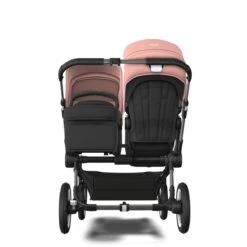 Bugaboo Donkey 5 Duo Graphite - Midnight Black - Morning Pink -Babyproducten Verkoopwinkel bugaboo donkey 5 duo graphite midnight black morning pink 5