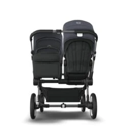 Bugaboo Donkey 5 Duo Graphite - Midnight Black - Stormy Blue 4 Bugaboo Donkey 5 Duo Graphite - Midnight Black - Stormy Blue -Babyproducten Verkoopwinkel bugaboo donkey 5 duo graphite midnight black stormy blue 5