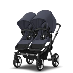 Bugaboo Donkey 5 Duo Graphite - Stormy Blue - Stormy Blue -Babyproducten Verkoopwinkel bugaboo donkey 5 duo graphite stormy blue stormy blue 3
