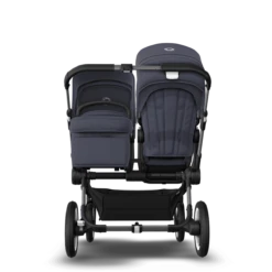 Bugaboo Donkey 5 Duo Graphite - Stormy Blue - Stormy Blue -Babyproducten Verkoopwinkel bugaboo donkey 5 duo graphite stormy blue stormy blue 5 1