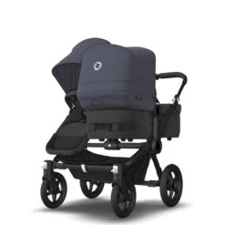 Bugaboo Donkey 5 Duo Black - Midnight Black - Stormy Blue -Babyproducten Verkoopwinkel bugaboo donkey 5 duo midnight black stormy blue 3