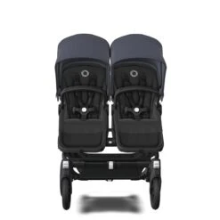 Bugaboo Donkey 5 Duo Black - Midnight Black - Stormy Blue -Babyproducten Verkoopwinkel bugaboo donkey 5 duo midnight black stormy blue 9