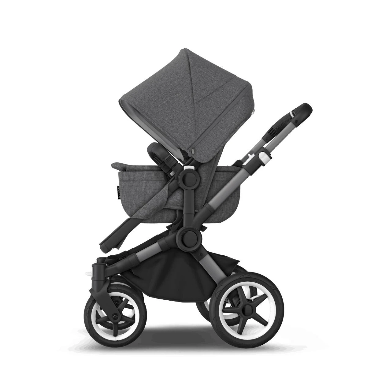 Bugaboo Donkey 5 Graphite - Grey Melange - Grey Melange Bugaboo Donkey 5 Graphite - Grey Melange - Grey Melange -Babyproducten Verkoopwinkel bugaboo donkey 5 graphite grey melange grey melange2