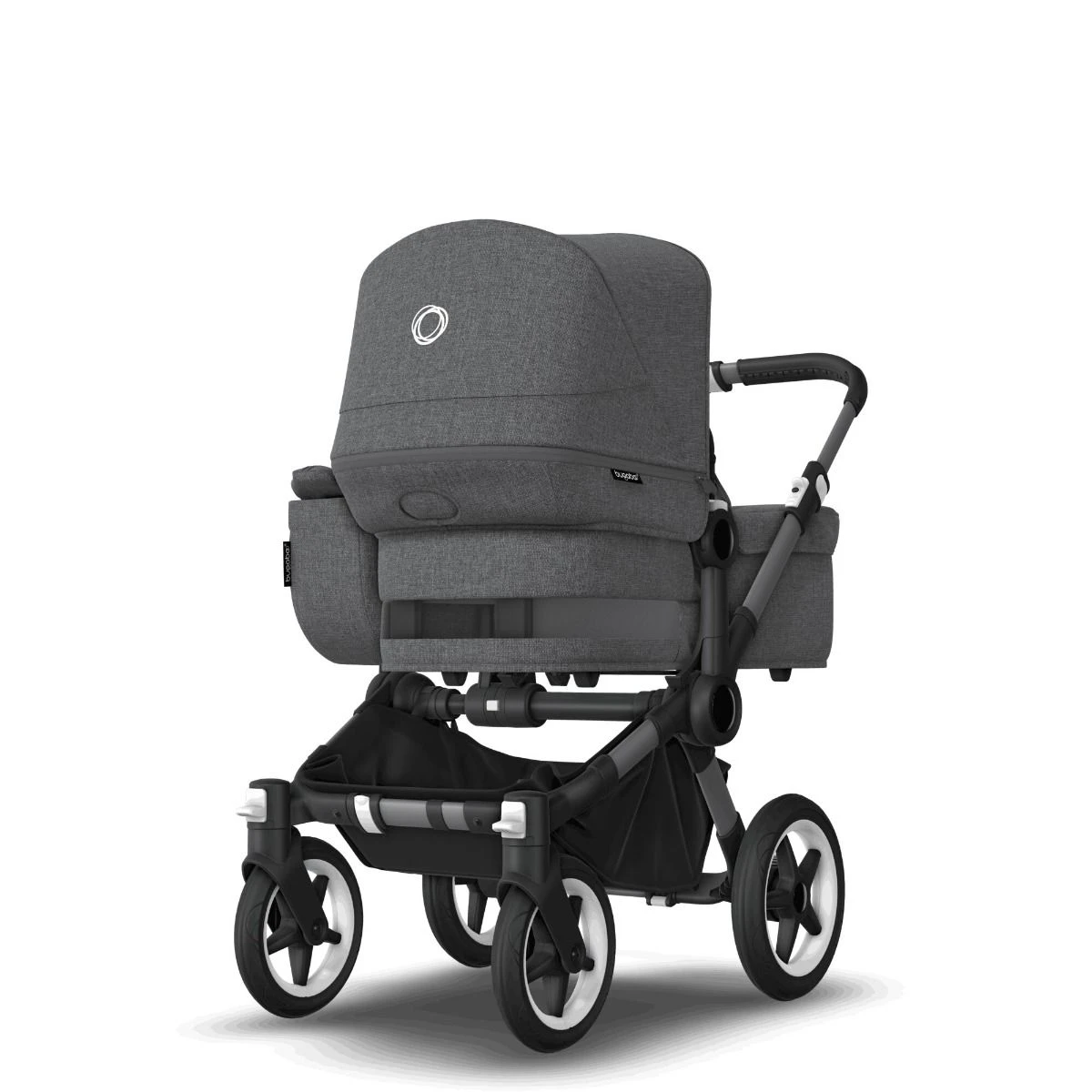 Bugaboo Donkey 5 Graphite - Grey Melange - Grey Melange Bugaboo Donkey 5 Graphite - Grey Melange - Grey Melange -Babyproducten Verkoopwinkel bugaboo donkey 5 graphite grey melange grey melange3