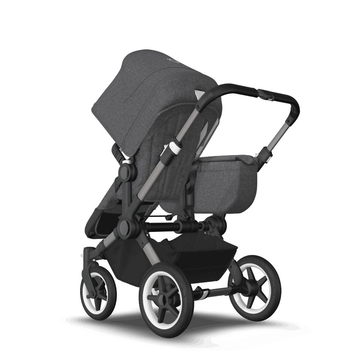Bugaboo Donkey 5 Graphite - Grey Melange - Grey Melange Bugaboo Donkey 5 Graphite - Grey Melange - Grey Melange -Babyproducten Verkoopwinkel bugaboo donkey 5 graphite grey melange grey melange4