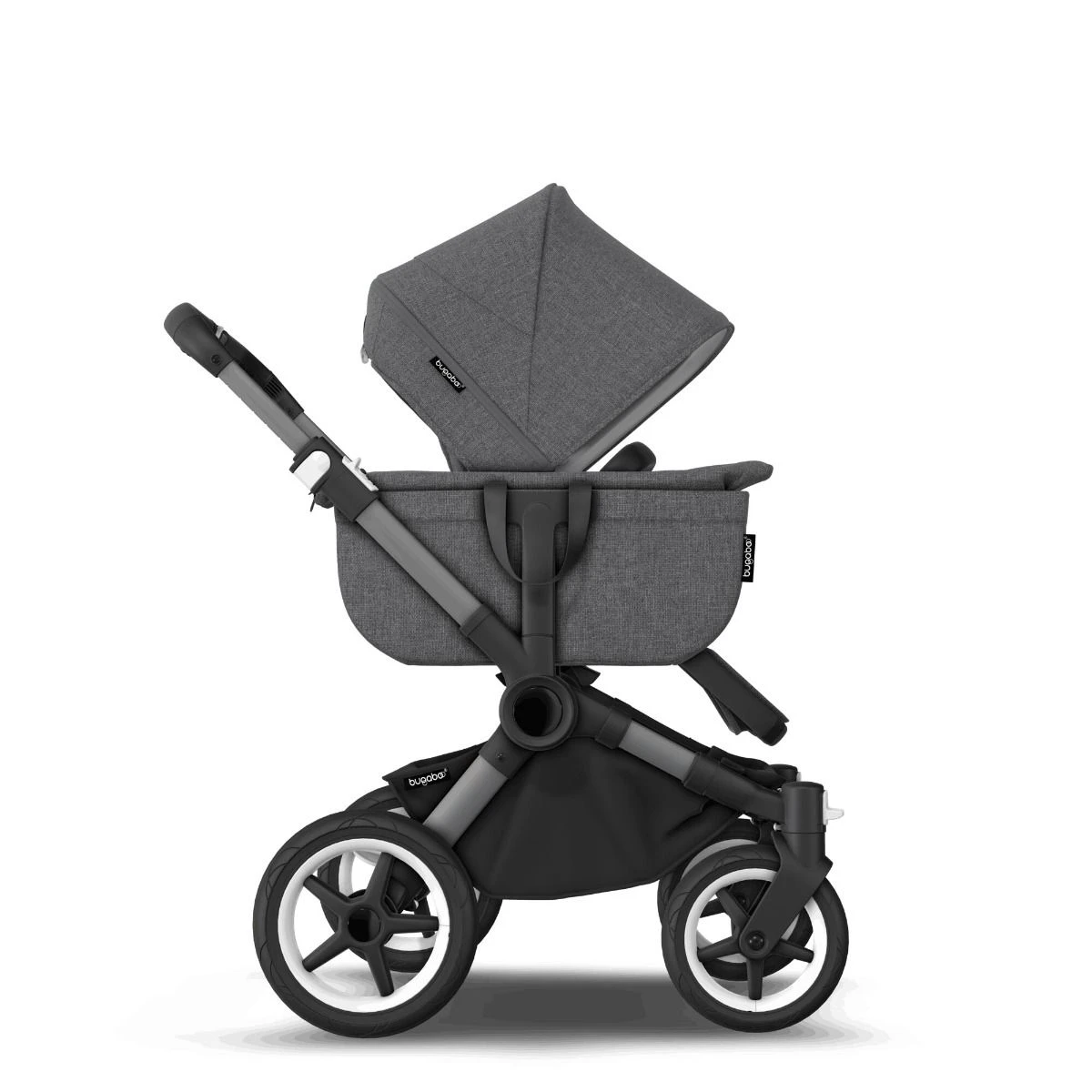 Bugaboo Donkey 5 Graphite - Grey Melange - Grey Melange Bugaboo Donkey 5 Graphite - Grey Melange - Grey Melange -Babyproducten Verkoopwinkel bugaboo donkey 5 graphite grey melange grey melange9