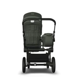 Bugaboo Donkey 5 Black - Forest Green - Forest Green -Babyproducten Verkoopwinkel bugaboo donkey 5 specials mono forest green complete 2 1