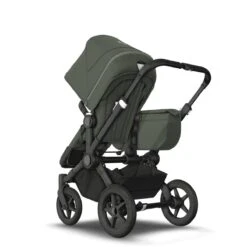 Bugaboo Donkey 5 Black - Forest Green - Forest Green -Babyproducten Verkoopwinkel bugaboo donkey 5 specials mono forest green complete 6 1