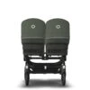 Bugaboo Donkey 5 Twin Black - Midnight Black - Forest Green