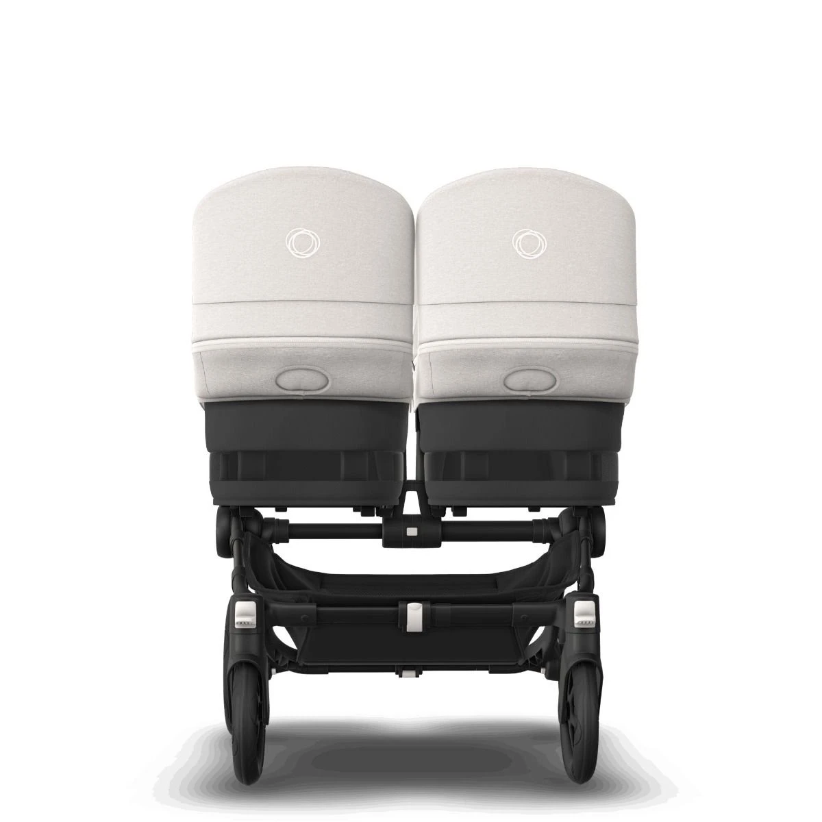 Bugaboo Donkey 5 Twin Black - Midnight Black - Misty White Bugaboo Donkey 5 Twin Black - Midnight Black - Misty White -Babyproducten Verkoopwinkel bugaboo donkey 5 twin black midnight black fresh white 4