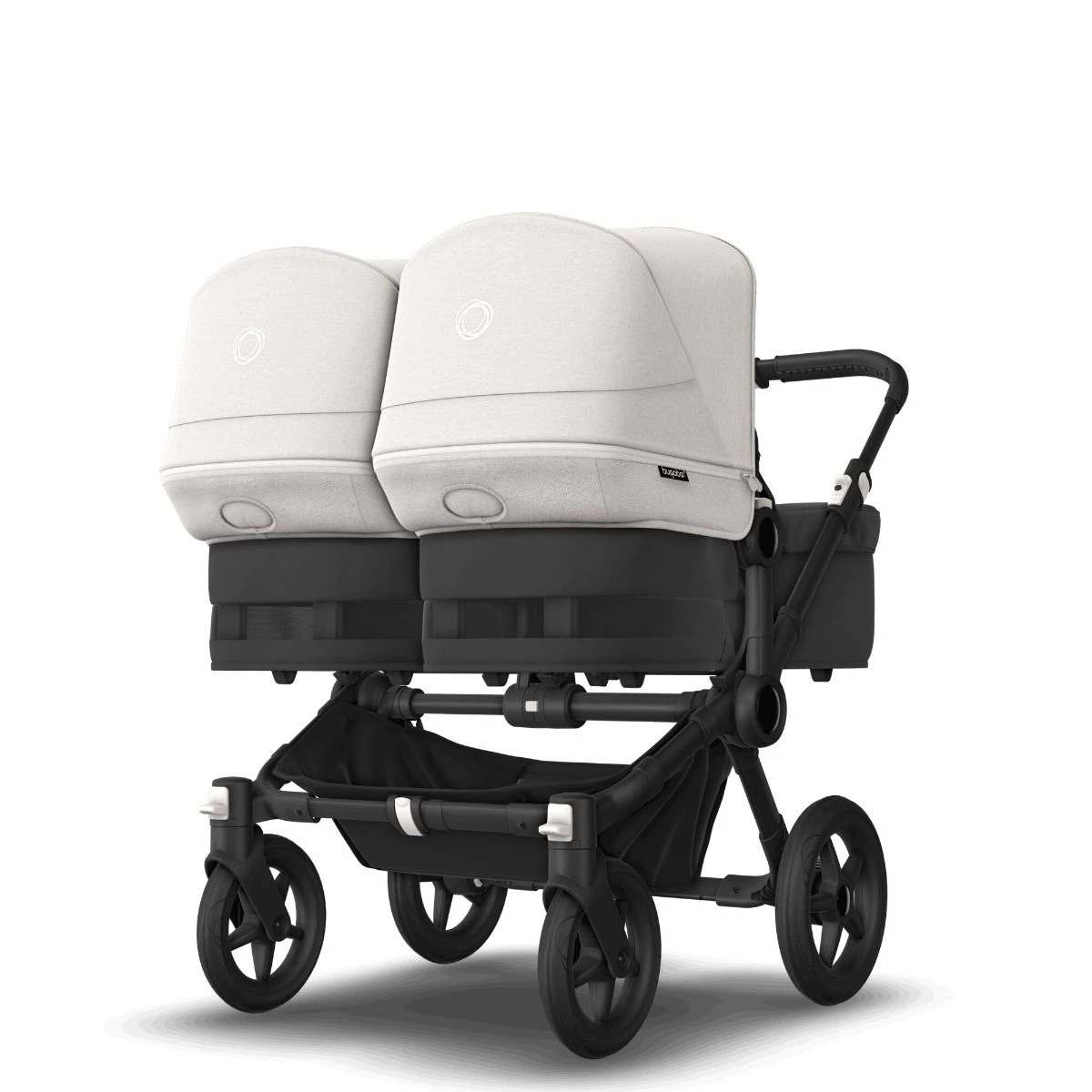 Bugaboo Donkey 5 Twin Black - Midnight Black - Misty White Bugaboo Donkey 5 Twin Black - Midnight Black - Misty White -Babyproducten Verkoopwinkel bugaboo donkey 5 twin black midnight black misty white