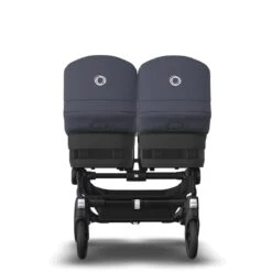 Bugaboo Donkey 5 Twin Black - Midnight Black - Stormy Blue -Babyproducten Verkoopwinkel bugaboo donkey 5 twin black midnight black stormy blue 9