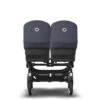 Bugaboo Donkey 5 Twin Graphite - Midnight Black - Stormy Blue