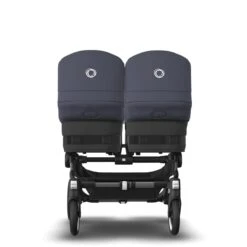 Bugaboo Donkey 5 Twin Graphite - Midnight Black - Stormy Blue