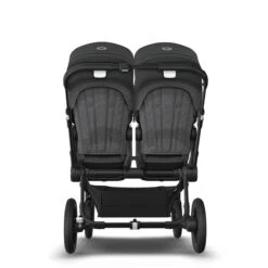 Bugaboo Donkey 5 Duo Black - Grey Melange - Midnight Black -Babyproducten Verkoopwinkel bugaboo donkey duo black grey melange midnight black 5