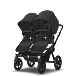 Bugaboo Donkey 5 Duo Black - Midnight Black - Midnight Black -Babyproducten Verkoopwinkel bugaboo donkey duo black midnight black midnight black 15