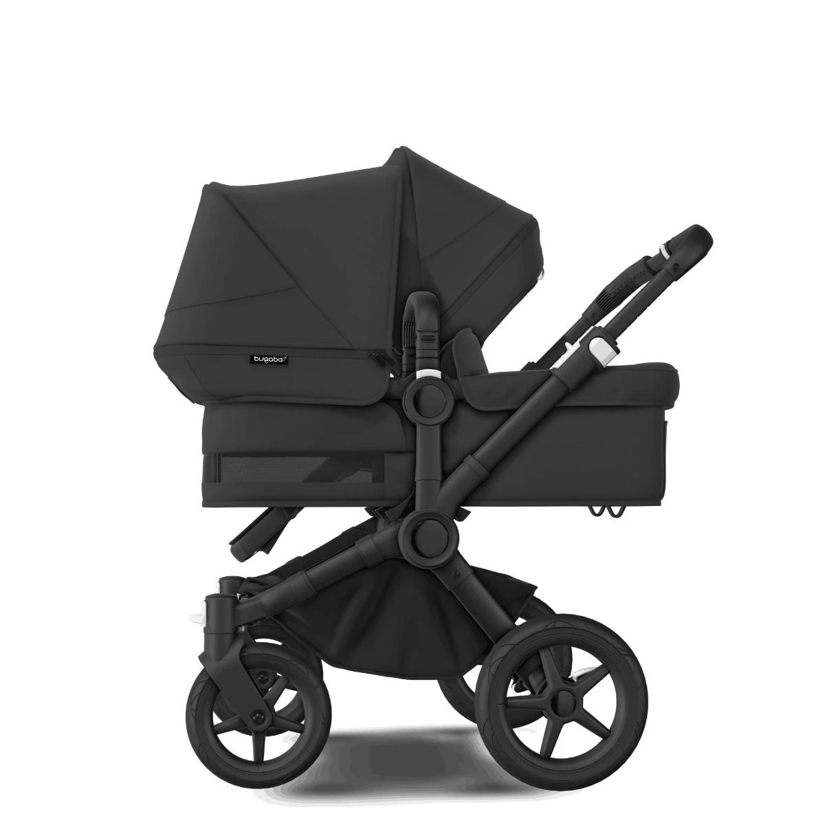 Bugaboo Donkey 5 Duo Essential Bundel - Black - Midnight Black Bugaboo Donkey 5 Duo Essential Bundel - Black - Midnight Black -Babyproducten Verkoopwinkel bugaboo donkey duo black midnight black midnight black 2 1