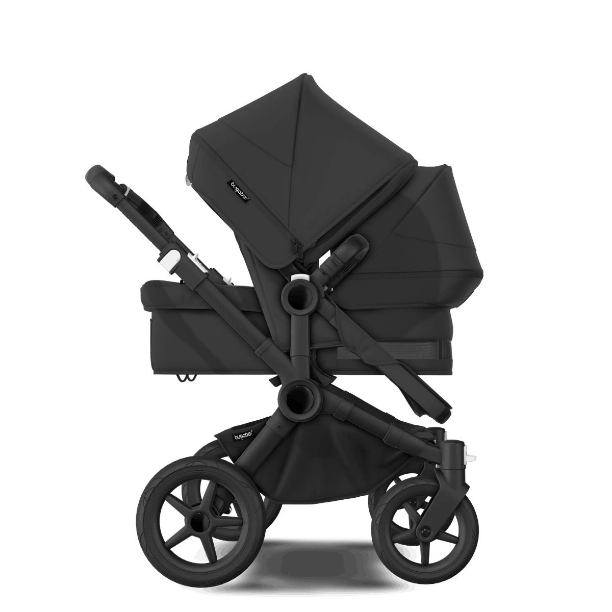 Bugaboo Donkey 5 Duo Essential Bundel - Black - Midnight Black Bugaboo Donkey 5 Duo Essential Bundel - Black - Midnight Black -Babyproducten Verkoopwinkel bugaboo donkey duo black midnight black midnight black 6 1