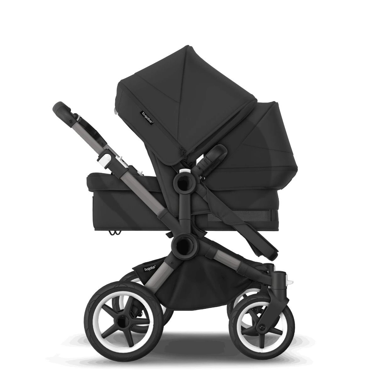 Bugaboo Donkey 5 Duo Graphite - Midnight Black - Midnight Black Bugaboo Donkey 5 Duo Graphite - Midnight Black - Midnight Black -Babyproducten Verkoopwinkel bugaboo donkey duo graphite midnight black midnight black 5
